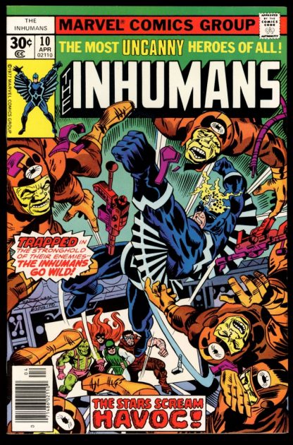 INHUMANS - #10 - 04/77 - 9.6 - 10-104416