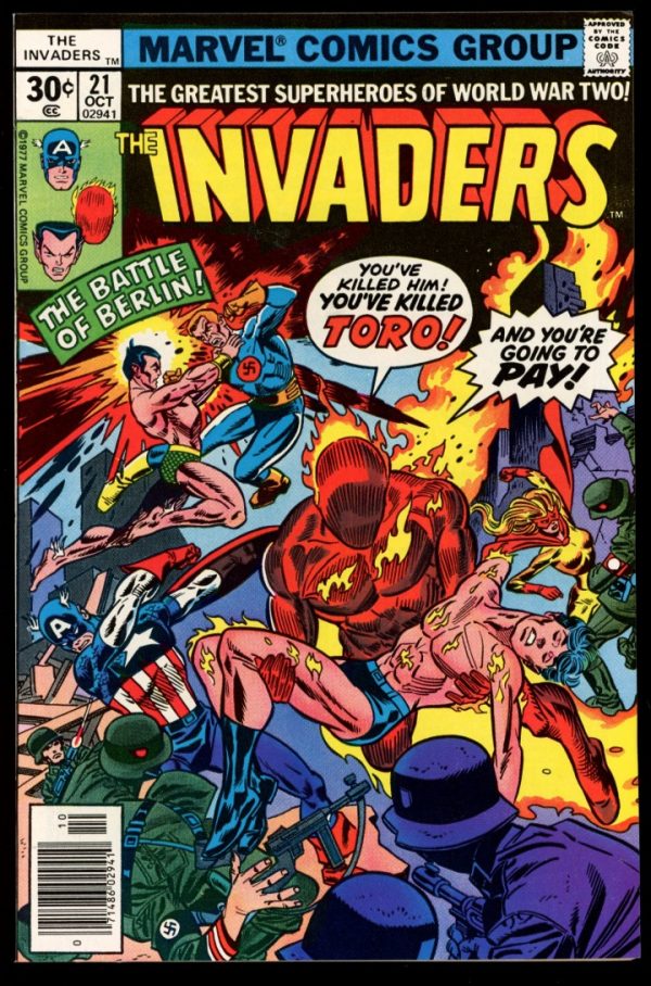INVADERS - #21 - 10/77 - 9.4 - 10-104424