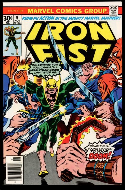 IRON FIST - #9 - 11/76 - 9.0 - 10-104429