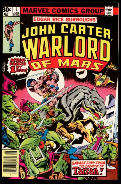 JOHN CARTER WARLORD OF MARS - #1 - 06/77 - 9.4 - 10-104438