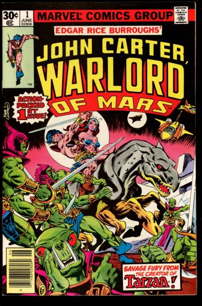 JOHN CARTER WARLORD OF MARS - #1 - 06/77 - 9.4 - 10-104439