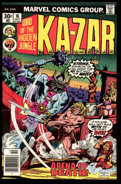 KA-ZAR - #18 - 10/76 - 9.4 - 10-104443