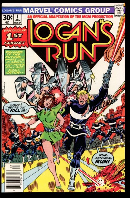 LOGAN'S RUN - #1 - 01/77 - 9.4 - 10-104444