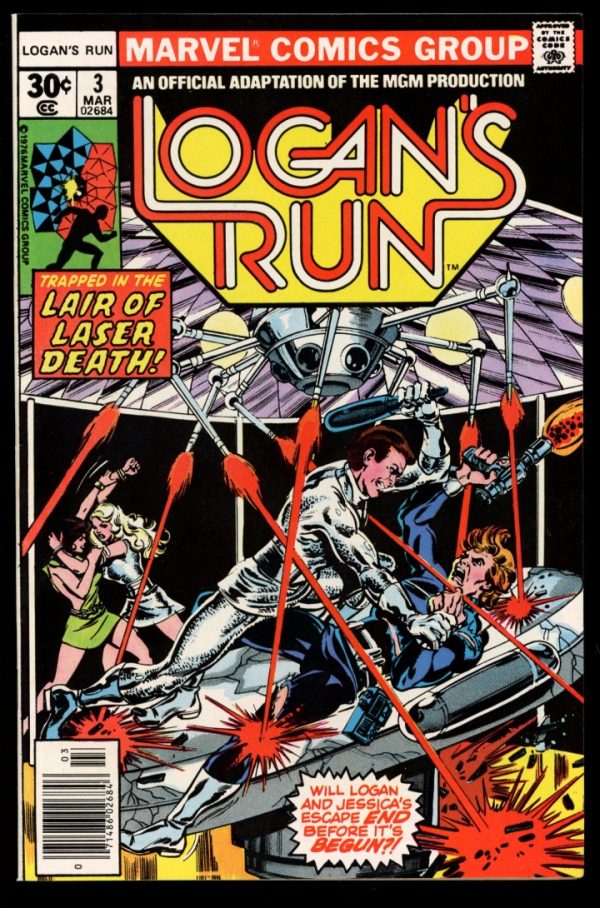 LOGAN'S RUN - #3 - 03/77 - 9.4 - 10-104446