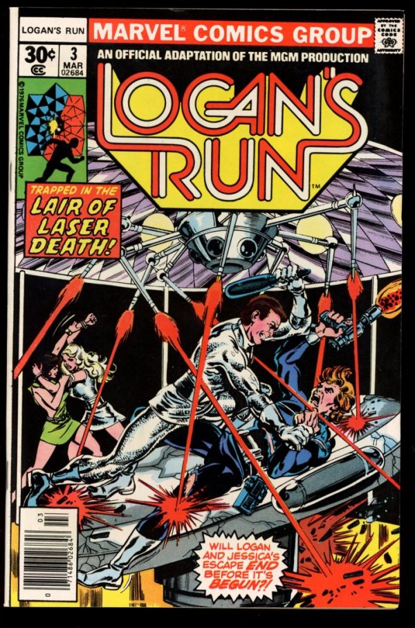 LOGAN'S RUN - #3 - 03/77 - 9.6 - 10-104447