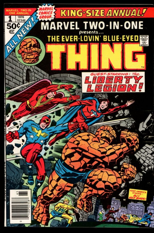 MARVEL TWO-IN-ONE ANNUAL - #1 - 09/76 - 9.4 - 10-104483