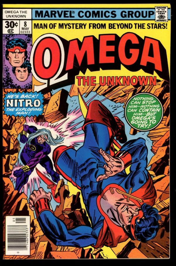 OMEGA THE UNKNOWN - #8 - 05/77 - 9.6 - 10-104505