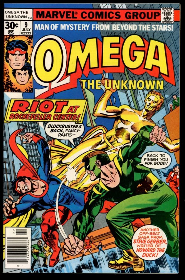 OMEGA THE UNKNOWN - #9 - 07/77 - 9.6 - 10-104506