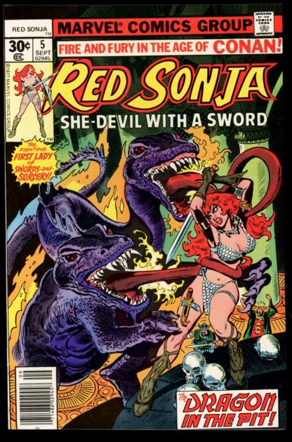 RED SONJA - #5 - 09/77 - 9.4 - 10-104510