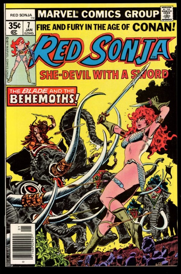 RED SONJA - #7 - 01/78 - 9.4 - 10-104512