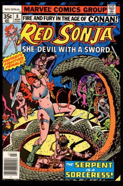 RED SONJA - #8 - 03/78 - 9.2 - 10-104513