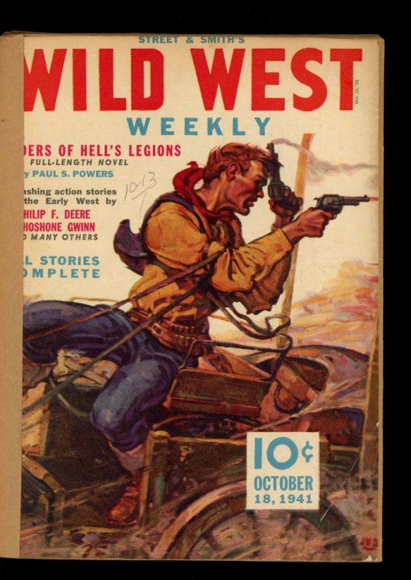 Wild West Weekly - 10/18/41 - Condition: FA - Street & Smith