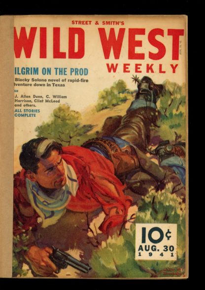 Wild West Weekly - 08/30/41 - Condition: FA - Street & Smith