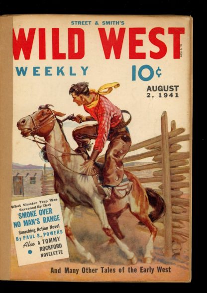 Wild West Weekly - 08/02/41 - Condition: FA - Street & Smith