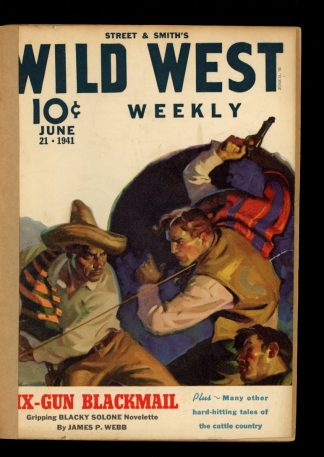 Wild West Weekly - 06/21/41 - Condition: FA - Street & Smith