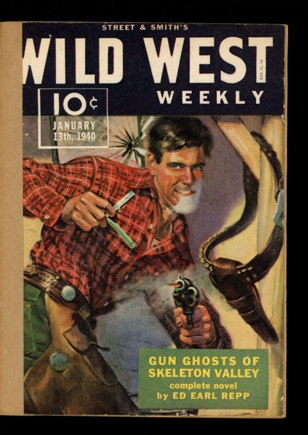 Wild West Weekly - 01/13/40 - Condition: FA - Street & Smith