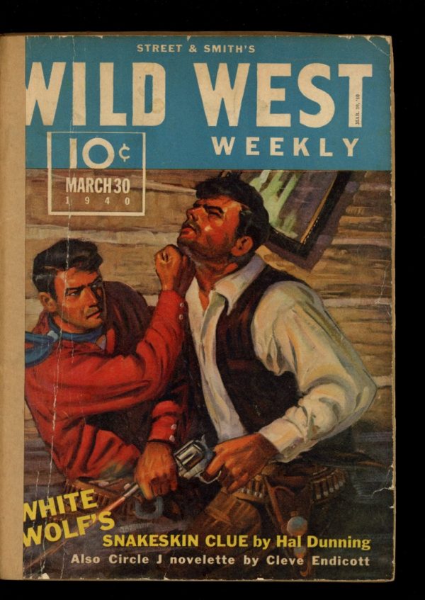 Wild West Weekly - 03/30/40 - Condition: FA - Street & Smith