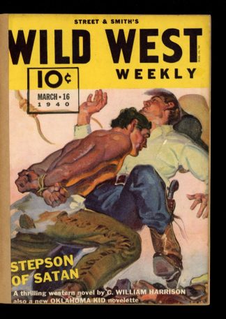 Wild West Weekly - 03/16/40 - Condition: FA - Street & Smith