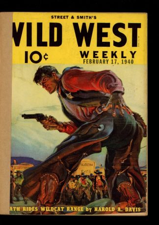Wild West Weekly - 02/17/40 - Condition: FA - Street & Smith