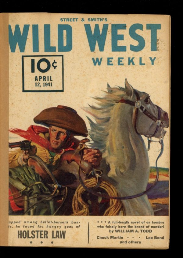 Wild West Weekly - 04/12/41 - Condition: FA - Street & Smith