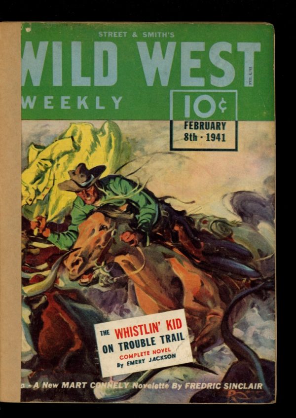 Wild West Weekly - 02/08/41 - Condition: FA - Street & Smith