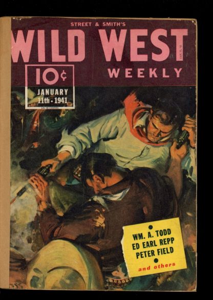 Wild West Weekly - 01/11/41 - Condition: FA - Street & Smith