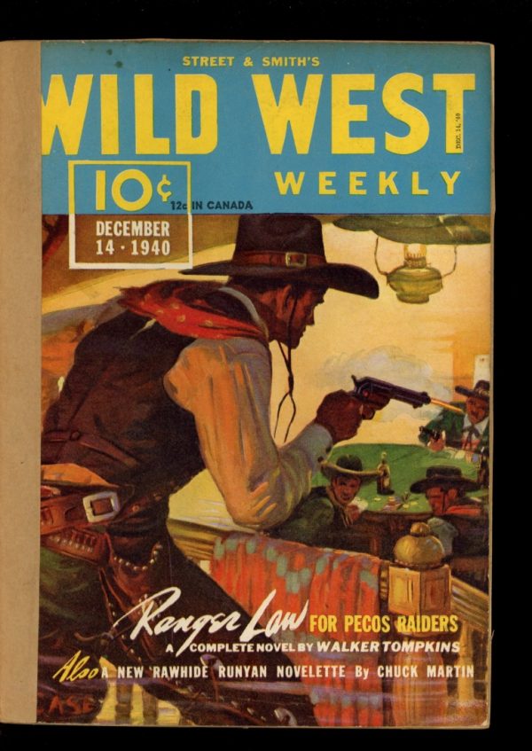 Wild West Weekly - 12/14/40 - Condition: FA - Street & Smith
