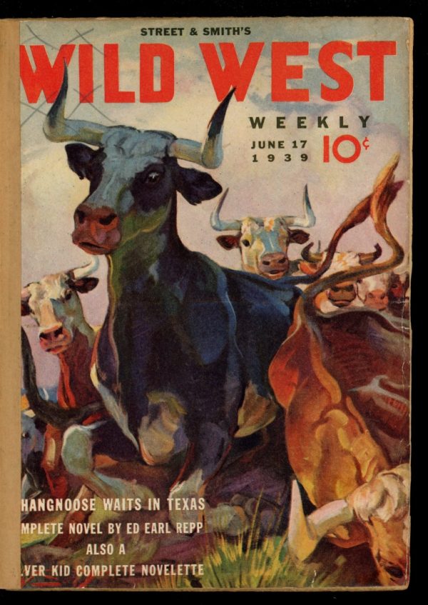Wild West Weekly - 06/17/39 - Condition: FA - Street & Smith