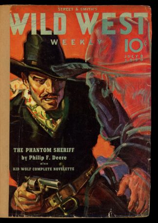 Wild West Weekly - 07/08/39 - Condition: FA - Street & Smith