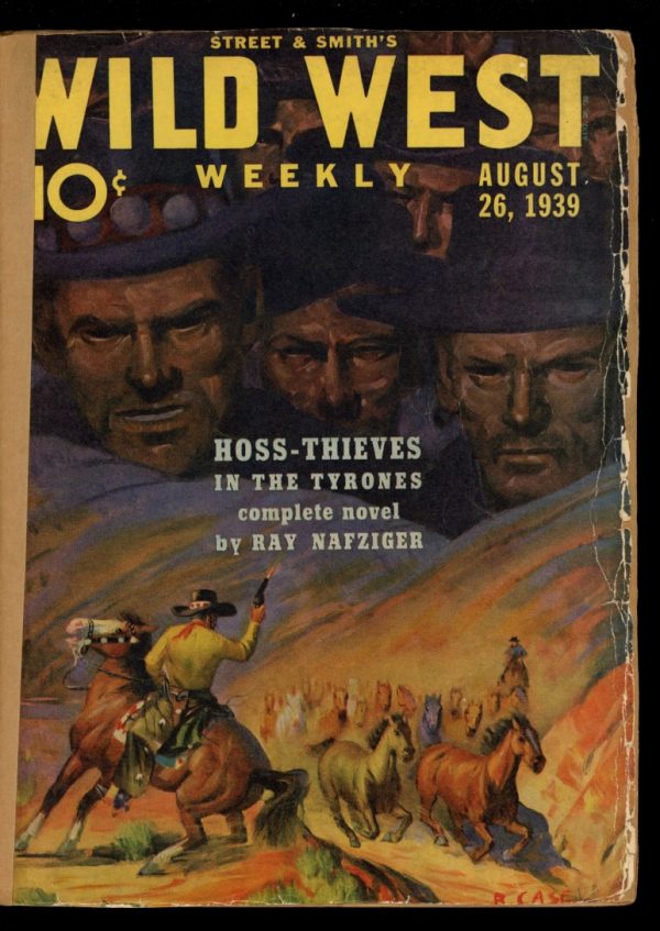 Wild West Weekly - 08/26/39 - Condition: FA - Street & Smith