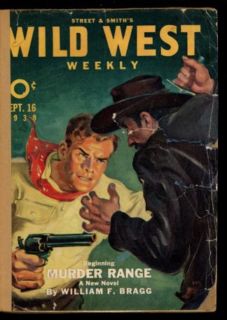 Wild West Weekly - 09/16/39 - Condition: FA - Street & Smith