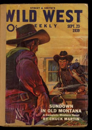 Wild West Weekly - 09/23/39 - Condition: FA - Street & Smith