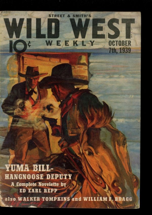 Wild West Weekly - 10/07/39 - Condition: VG - Street & Smith