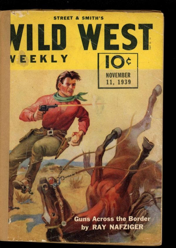 Wild West Weekly - 11/11/39 - Condition: FA - Street & Smith