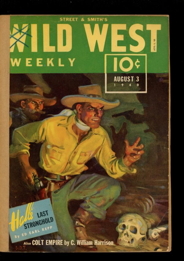 Wild West Weekly - 08/03/40 - Condition: FA - Street & Smith