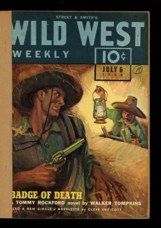Wild West Weekly - 07/06/40 - Condition: FA - Street & Smith