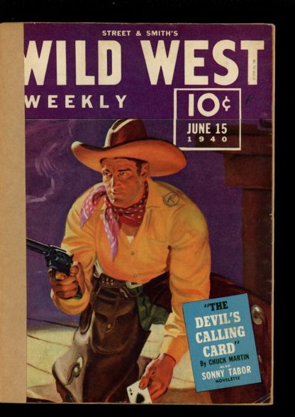 Wild West Weekly - 06/15/40 - Condition: FA - Street & Smith