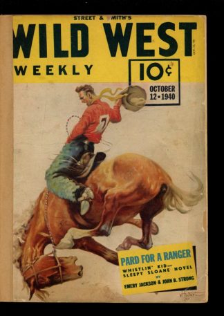 Wild West Weekly - 10/12/40 - Condition: FA - Street & Smith