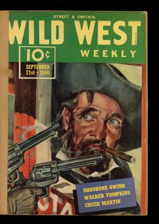 Wild West Weekly - 09/21/40 - Condition: FA - Street & Smith