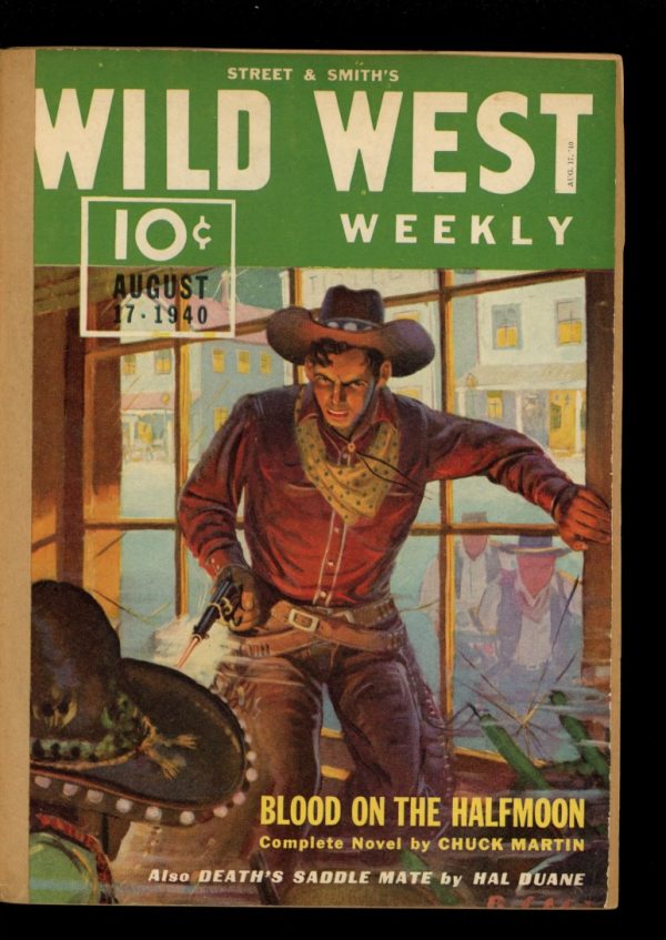 Wild West Weekly - 08/17/40 - Condition: FA - Street & Smith