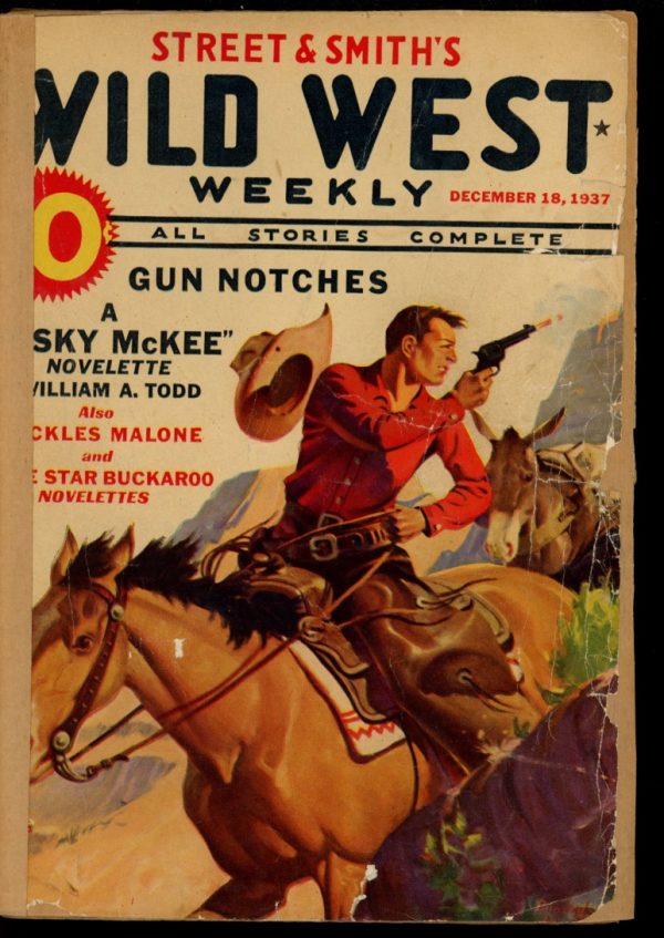 Wild West Weekly - 12/18/37 - Condition: FA - Street & Smith
