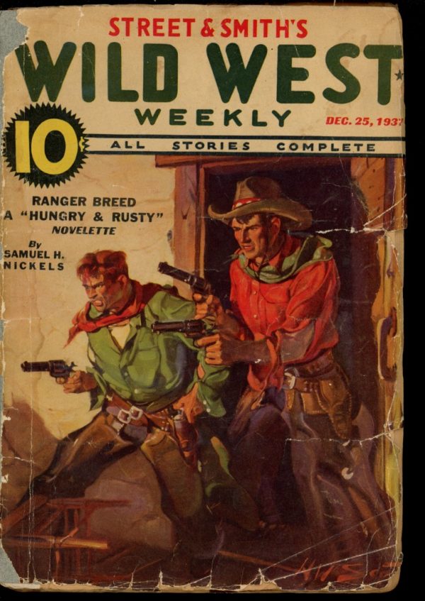 Wild West Weekly - 12/25/37 - Condition: G - Street & Smith
