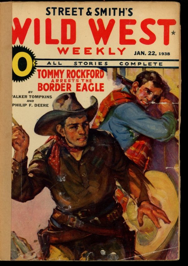 Wild West Weekly - 01/22/38 - Condition: FA - Street & Smith