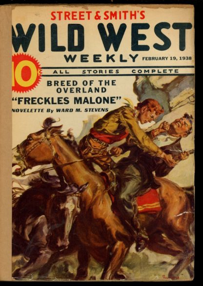 Wild West Weekly - 02/19/38 - Condition: FA - Street & Smith