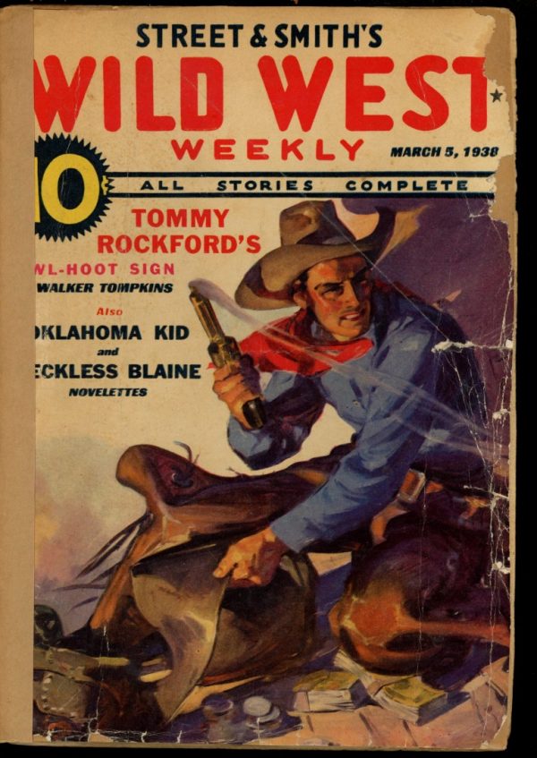 Wild West Weekly - 03/05/38 - Condition: FA - Street & Smith