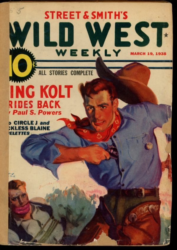 Wild West Weekly - 03/19/38 - Condition: FA - Street & Smith
