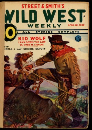 Wild West Weekly - 04/30/38 - Condition: FA - Street & Smith