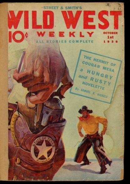 Wild West Weekly - 10/01/38 - Condition: FA - Street & Smith