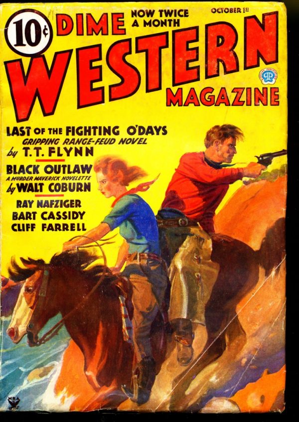 Dime Western Magazine - 10/01/34 - Condition: VG-FN - Popular Publications, Inc.