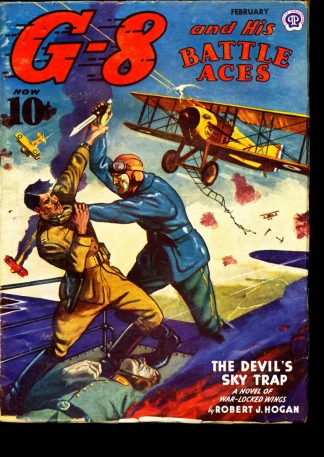 G-8 And His Battle Aces - 02/44 - Condition: FN - Popular Publications, Inc.